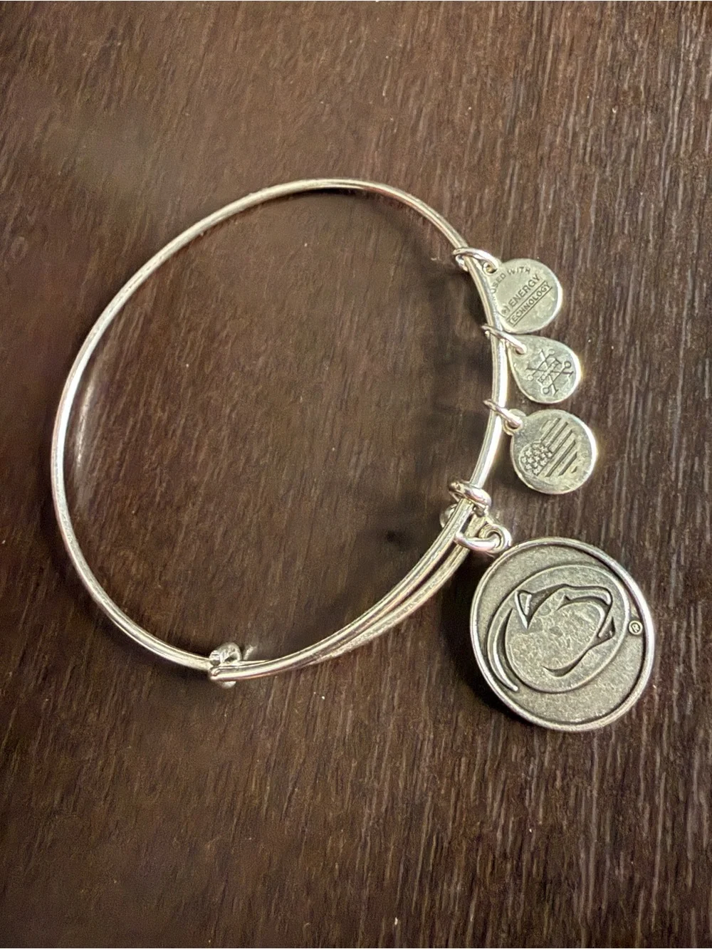 Alex and Ani Penn State Nittany Lions Charm Bangle Bracelet